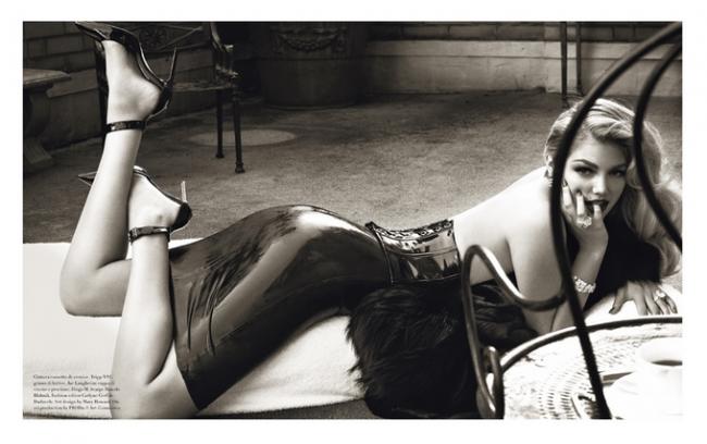 Кейт Аптон для ноябрьского Vogue Italy (21 фото Steven Meisel +видео)
