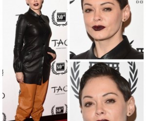 Роуз Макгоуэн на New York Film Critics Circle Awards (8 фото)