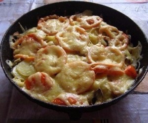 Овощная запеканка (рецепт)